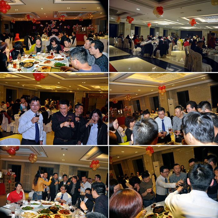 人氣十足的晚會現(xiàn)場