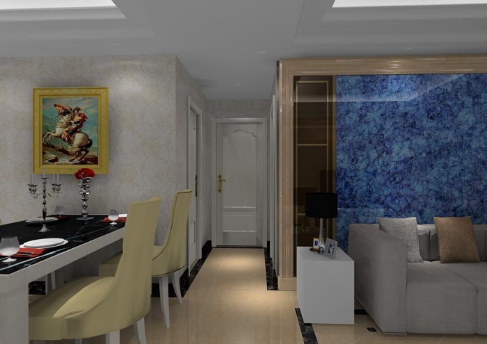 金艾陶家裝:佛山丹灶 桂丹頤景園80㎡簡約現(xiàn)代裝修效果鑒賞