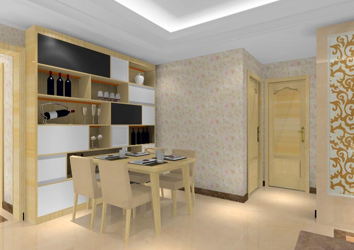 金艾陶家裝：佛山水悅龍灣89㎡現(xiàn)代簡(jiǎn)約裝修效果鑒賞