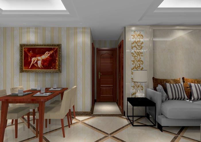 金艾陶家裝：佛山獅山上林苑68㎡簡約風格裝修鑒賞