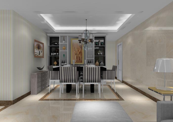 金艾陶家裝：佛山獅山上林苑91㎡簡約風(fēng)格裝修鑒賞