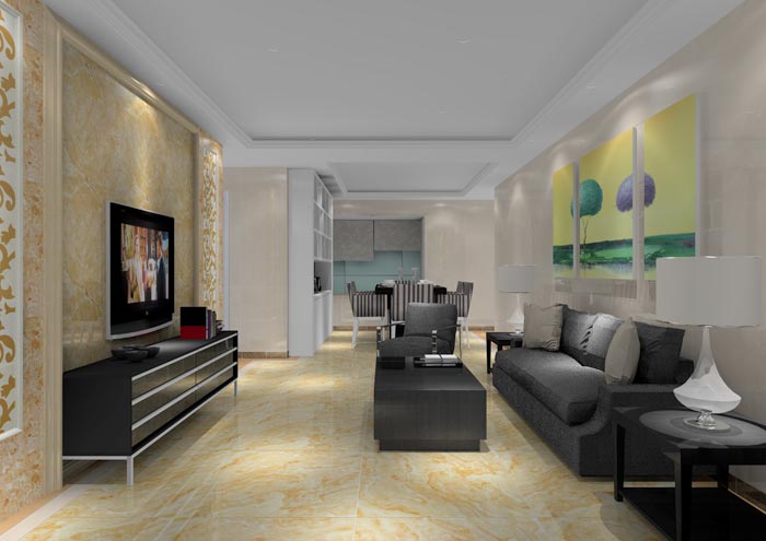 金艾陶家裝：佛山佛山容桂頤澳花園100㎡的現代風格裝修鑒賞