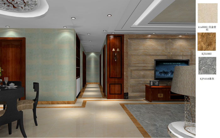 金艾陶家裝：成都中環(huán)豐錦153㎡的歐式風(fēng)格裝修鑒賞