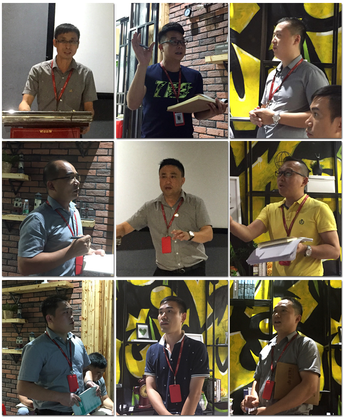 陶瓷一線品牌金艾陶瓷磚“如何快速向新客戶介紹公司和服務”演講比賽圓滿結束