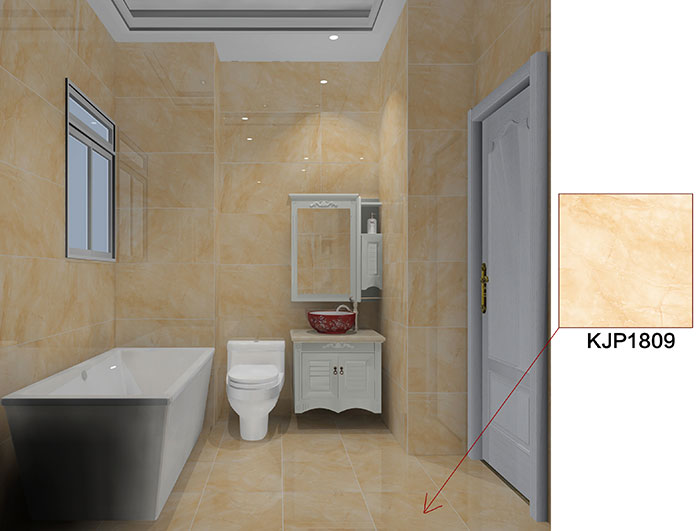 佛山萬(wàn)科·湖岸裝修案例浴室效果圖