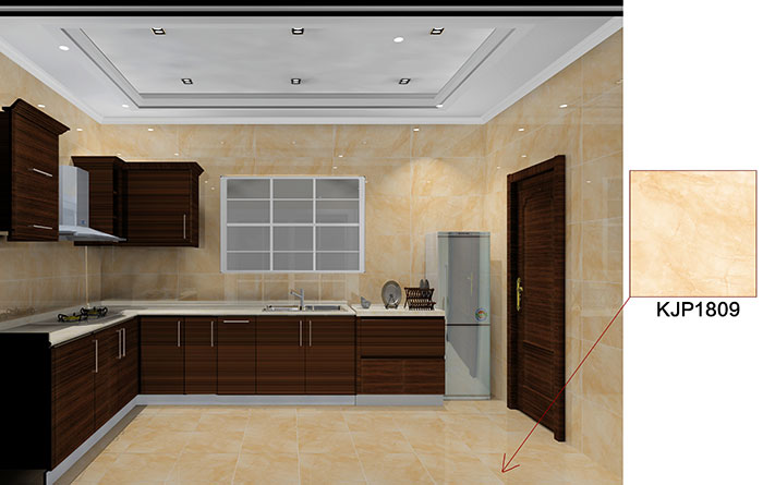 佛山萬(wàn)科·湖岸裝修案例廚房效果圖